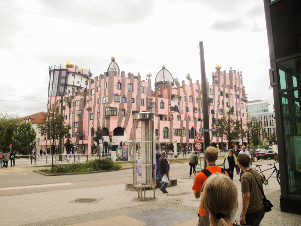 The Hundertwasserhaus in Magdeburg