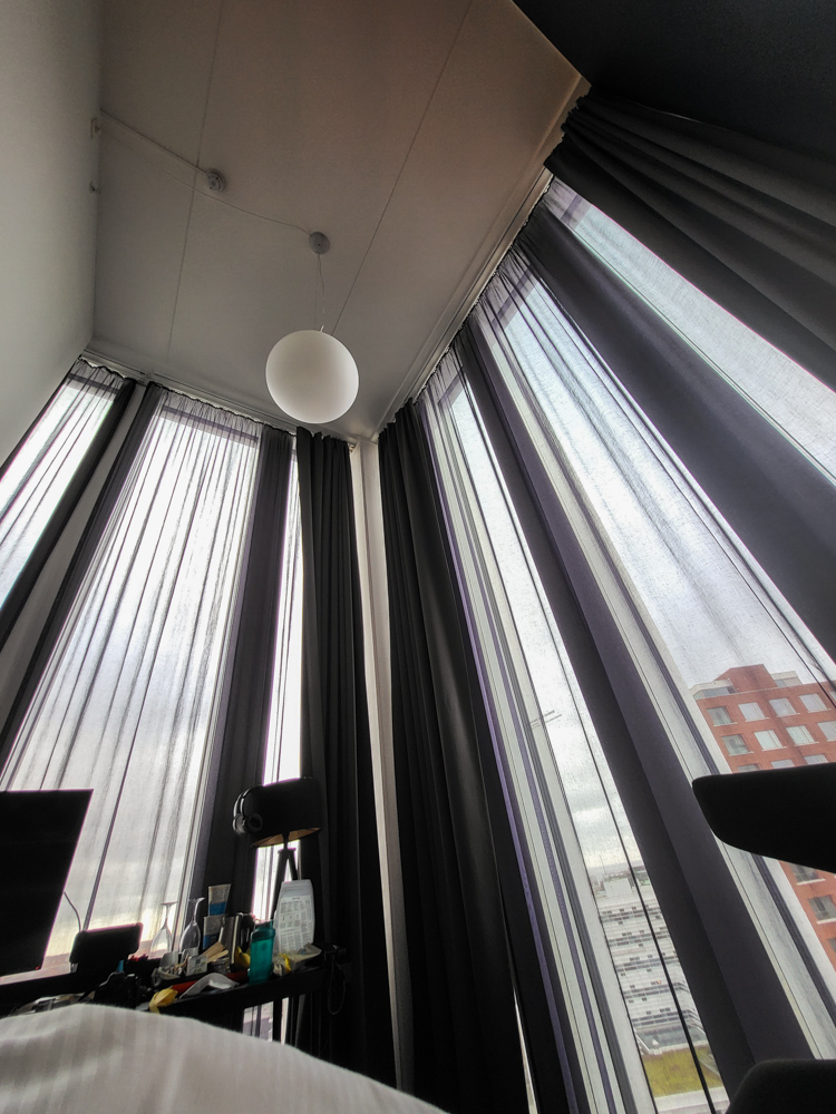 A ridiculously tall room